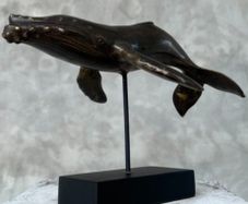 Whale (37cm) - Bronze