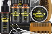 Beard Kit,Beard Growth Care Grooming Kit w/Beard Wash/Shampoo,2 Pack Beard Growth Oil,Beard Balm,Beard Brush,Beard Comb,Scissors,Beard Shaper,Best Beard Mens Gifts for Men Dad Him Christmas (FREE POSTAGE)
