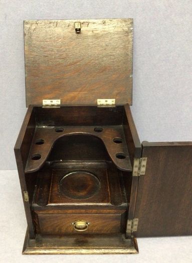 antique tobacco cabinet
