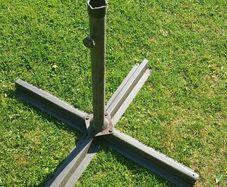 parasol base for cantilever umbrella