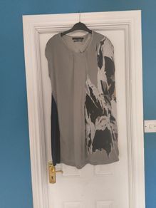 all saints silk top