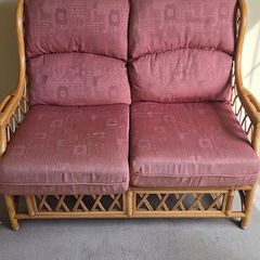Rattan Two Seater chair