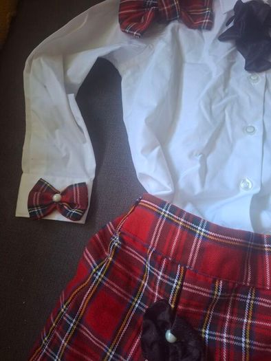 Girls Two Piece Christmas Outfit