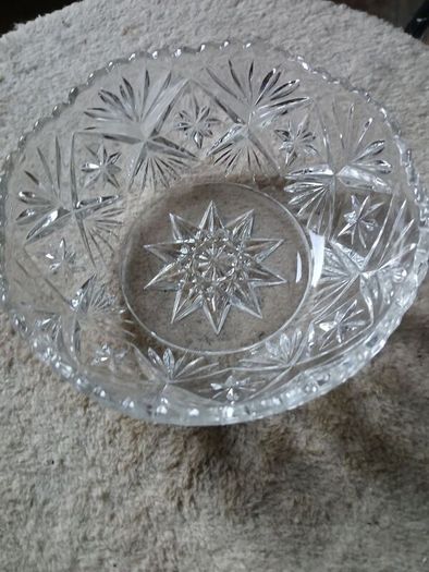 Cut Crystal Milk Jug/Sugar Bowl