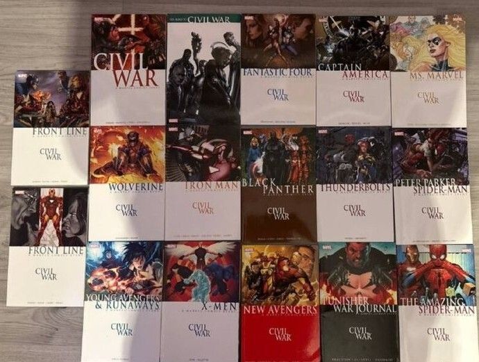 Marvel Civil War Comic Collection
