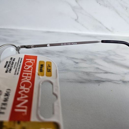 Foster Grant prescription reading glasses lenses +1.25 4 for 15 euro new