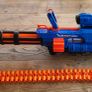 X-Shot Insanity Motorized Rage Fire Blaster + Belt & Scope Image 3