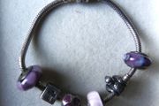 Pandora Charm Bracelet with Assorted Beads