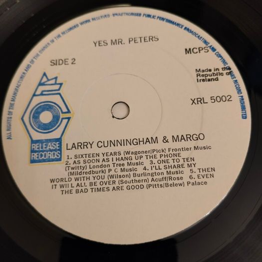 Larry Cunningham and Margo - Yes! Mr Peters