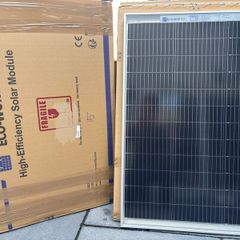 240W 12V-24V Monocristaline Bi Facial Solar Panel Kit for Camper Boat Shed off the grid installations