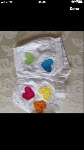 Girls new shorts 3/6 mths