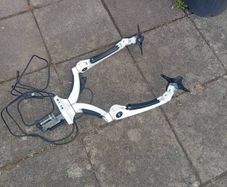 double monitor mount