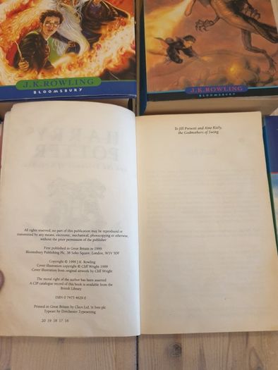harry potter books collection