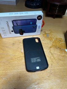phone case with integrated battery pack iPhone X/Xs