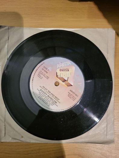 Barry Manilow Read Em And Weep 7 inch Vinyl 1983 Arista