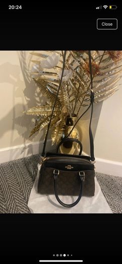 Coach Darcie Carryall mini tote.
