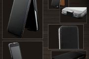 WHOLESALE 10 New Stylish Grip Flip Leather Case Cover Fits Apple Iphone 4s &amp; 4