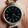 Anne Klein ladies watch - gold tone with black dial Image 3