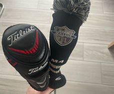 Left Hand Titleist and Cleveland Hybrid LH