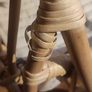 Bamboo Cot for doll  Bed for doll Fern Living Organic Image 7