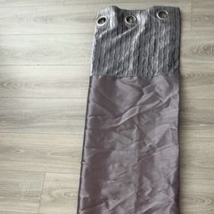 grey curtains