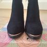 Zanni and Co Ladies Black Ankle Boots - New Image 2