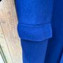 Mens Vintage Crombie Wool Overcoat Navy Concord by Willerby Sweden L -XL Image 3