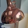 Copper standing floor lamp Image 7