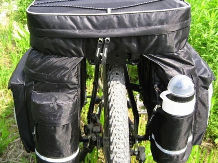 Bicycle bag Bike paninier bag 43L