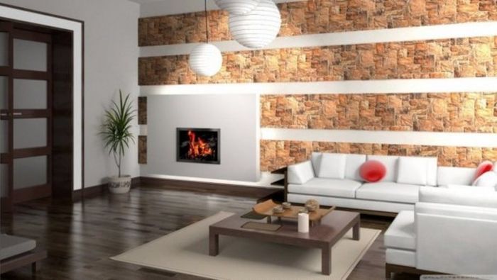 Tile,stone,brick Effect 3D PVC Wall panels
