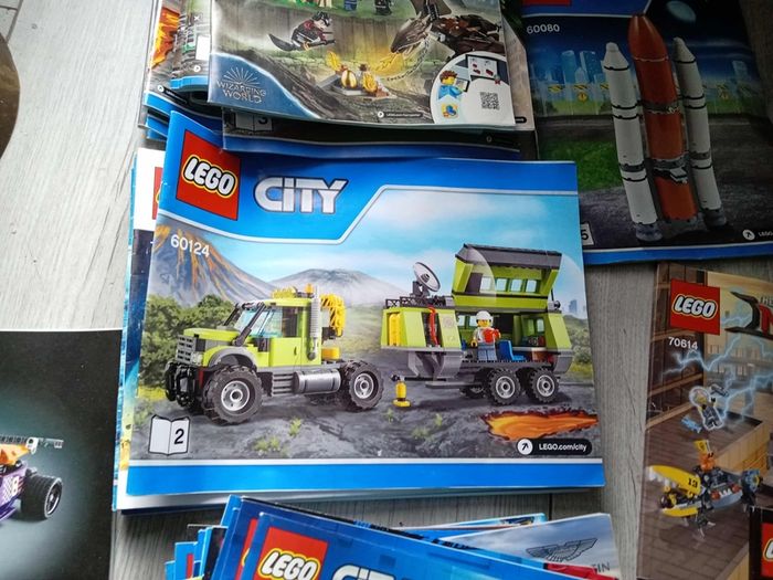 lego instructions books