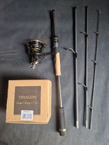 Travel spinning combo for Trout and Perch fishing