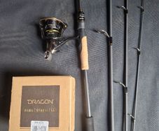 Travel spinning combo for Trout and Perch fishing