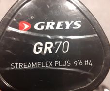 Price drop. Greys Streamflex PLUS 9'6"/10' #4 fly rod