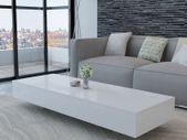 Coffee Table High Gloss White
