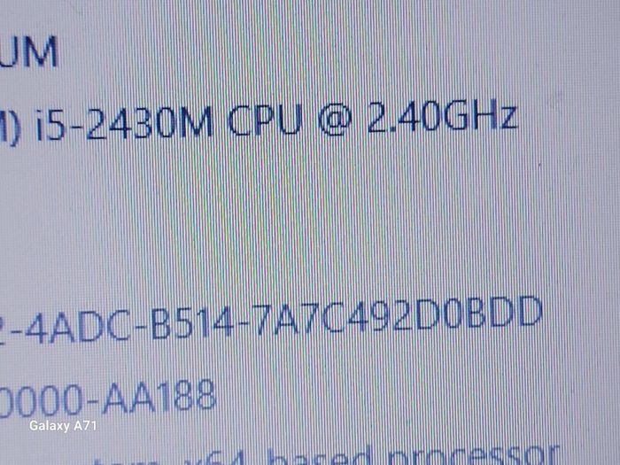 Samsung Notebook Model NP300E5A, Intel Core i5-2430M CPU, 2.4GHz, 4 GB Ram, 600GB HDD, Windows 10, Microsoft Edge, Chrome and VLC