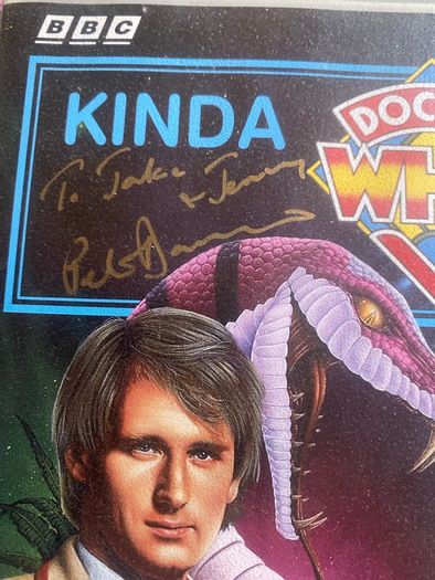 Signed Doctor Who VHS