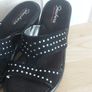 Wedge Shoes/Sketchers Memory Foam Wedge Slip-Ons ... Colour Black - Size: 4 UK - 37 EU Image 9