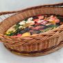 Vintage Large Round Basket Image 5