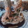 The Juliana Collection Two Leopards on a Plinth Image 4