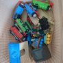 Thomas the thank engine trains and wooden track Image 2