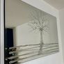 Large Glitter Tree Mirror Image 3