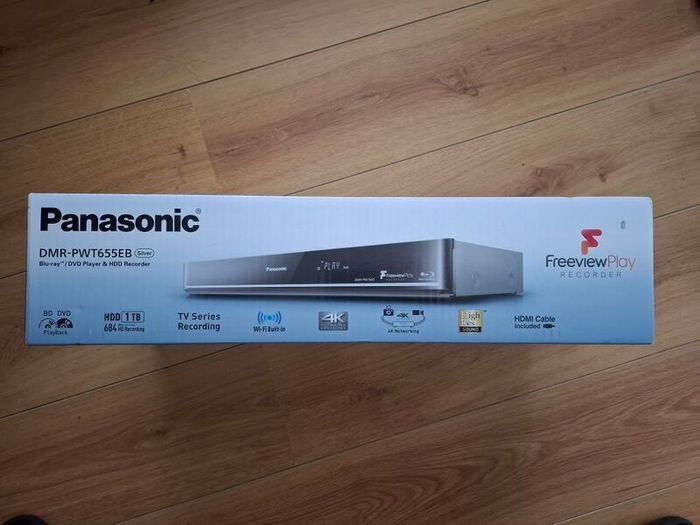 Panasonic Dmr-pwt655eb Smart 3d Blu-ray & Dvd Player 1tb