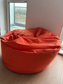 Free Orange Bean Bag Collection Only