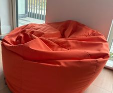 Free Orange Bean Bag Collection Only