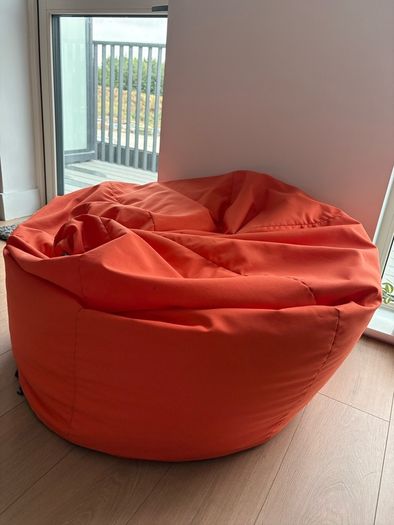 Free Orange Bean Bag Collection Only