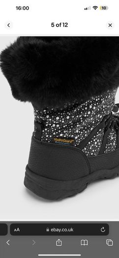 girls winter snow boots NEXT hydro guard water resistant boots kids