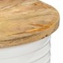 Coffee Table 43x55 cm Solid Mango Wood Image 3