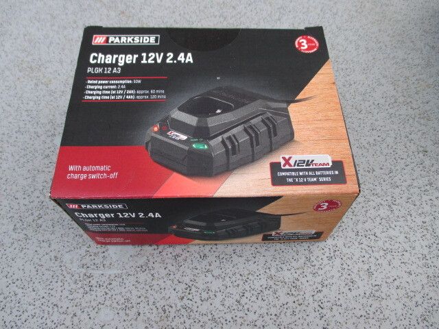 Parkside 12v battery charger