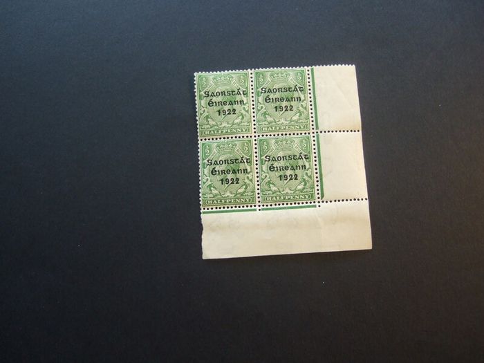 Irish Premium Stamp Overprints.